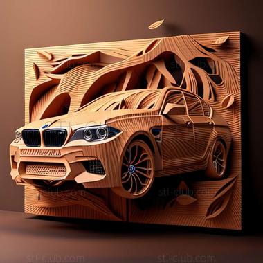 3D модель BMW M5 (STL)